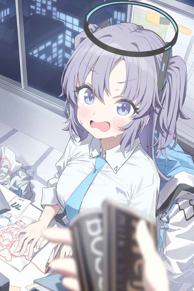 Yuuka is hiding something